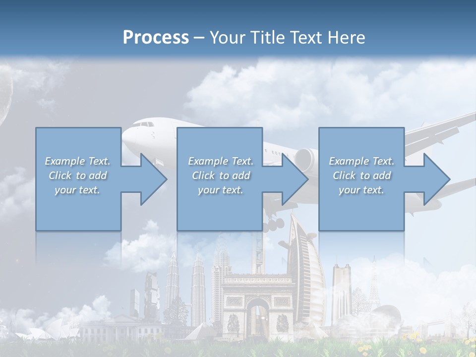 Travel Moon World PowerPoint Template