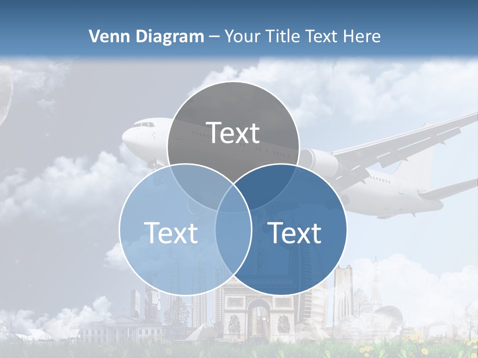 Travel Moon World PowerPoint Template