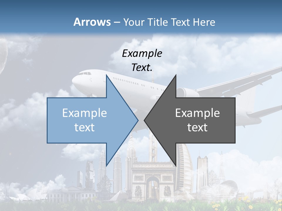 Travel Moon World PowerPoint Template