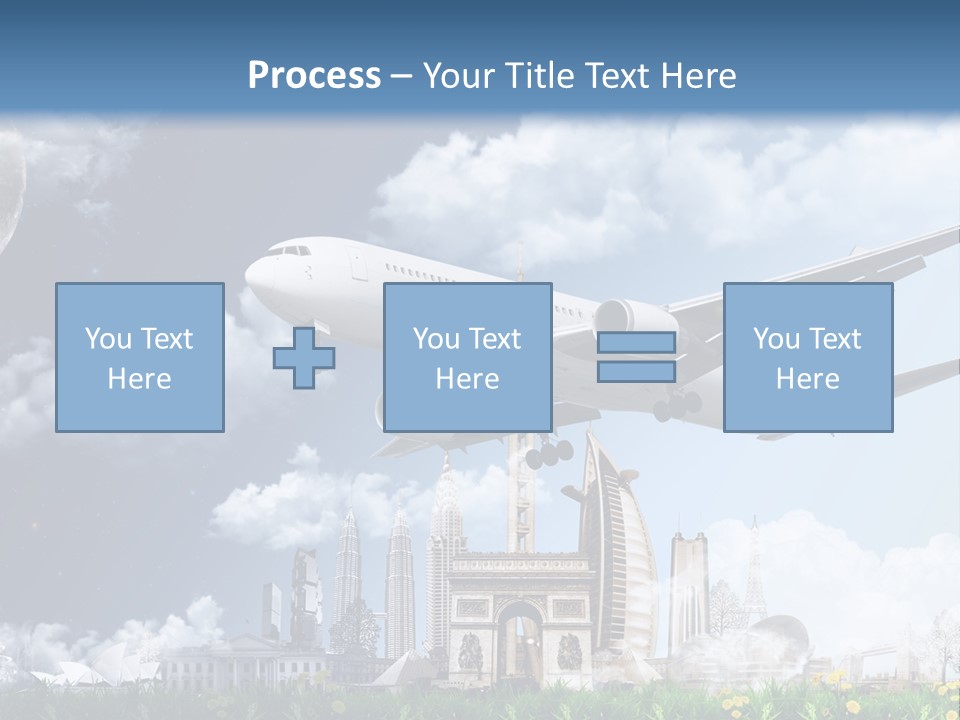 Travel Moon World PowerPoint Template