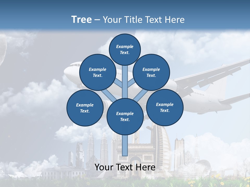 Travel Moon World PowerPoint Template