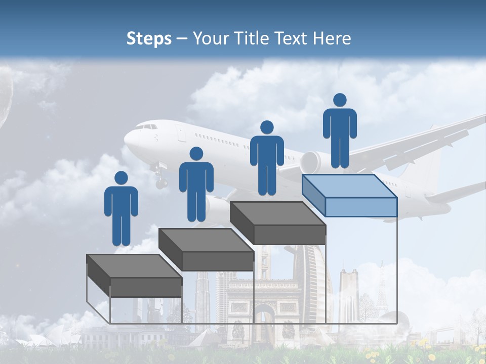 Travel Moon World PowerPoint Template