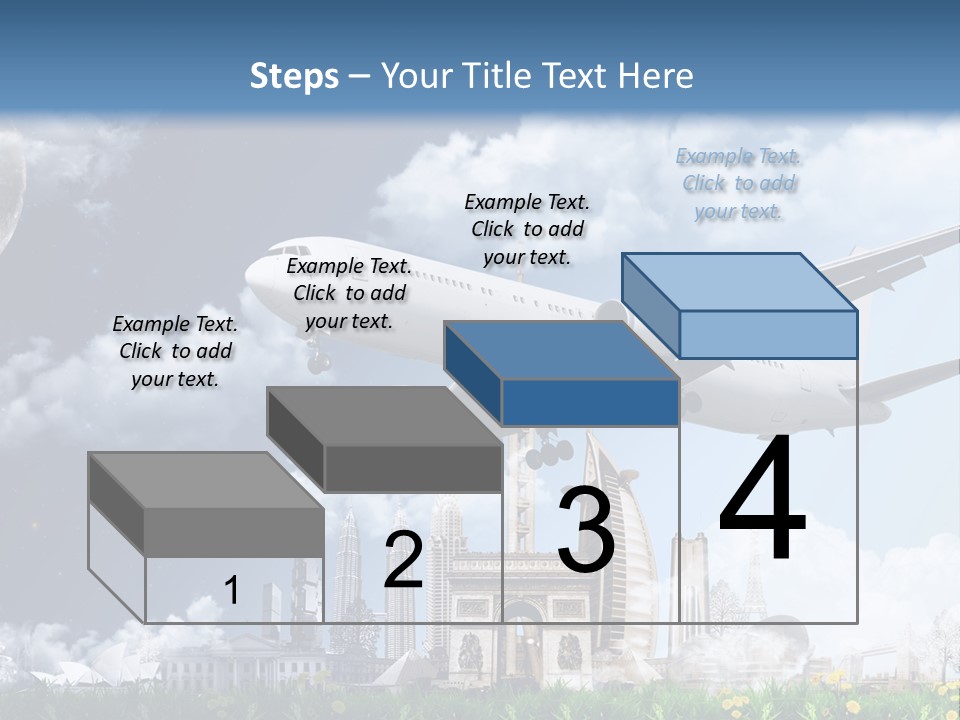 Travel Moon World PowerPoint Template