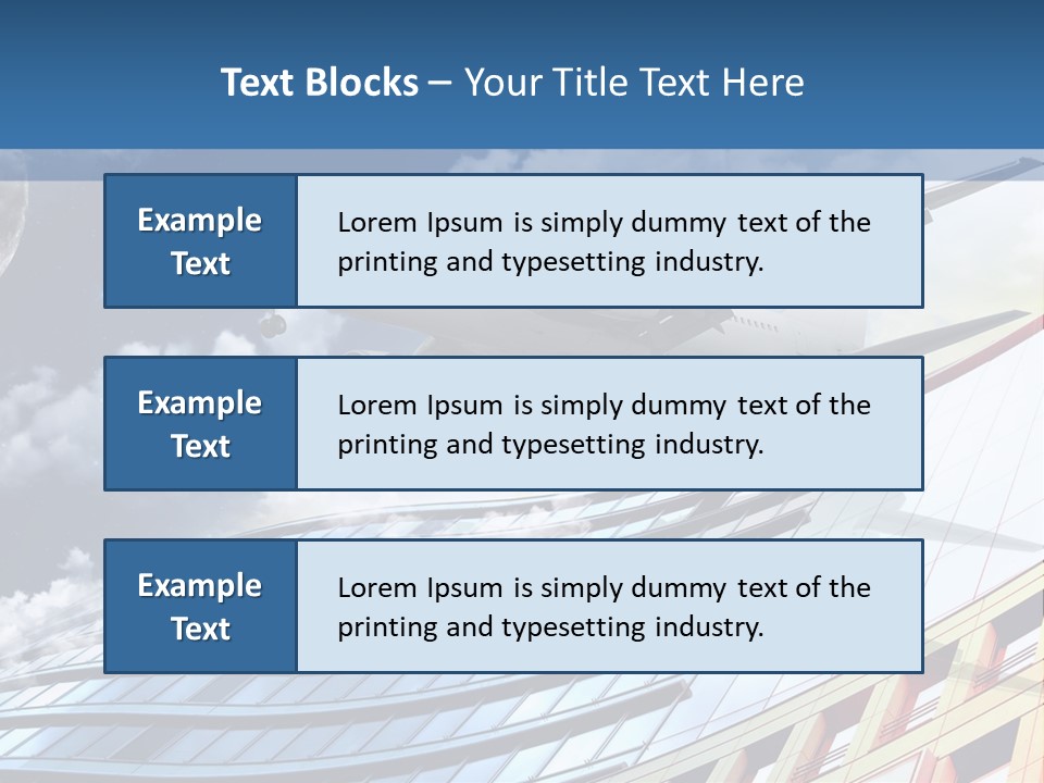 Transportation Airoplane Green PowerPoint Template