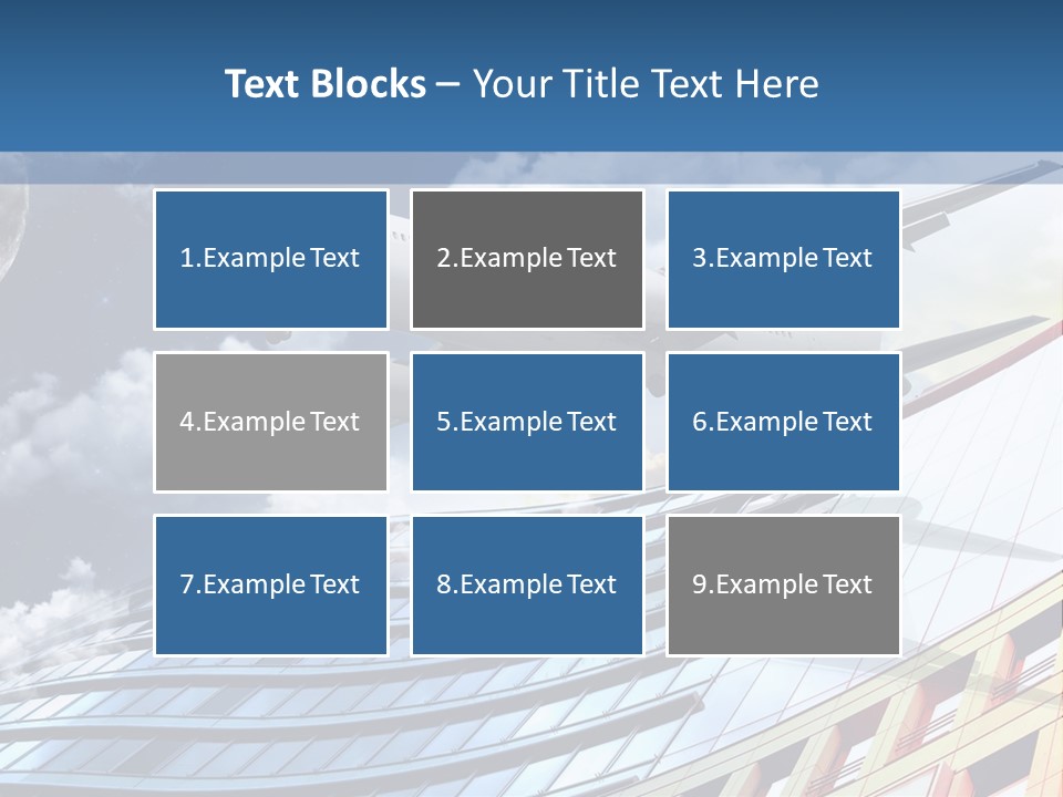 Transportation Airoplane Green PowerPoint Template