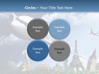 Wing Stars Land PowerPoint Template