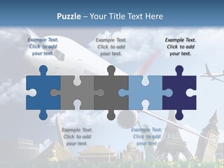 Wing Stars Land PowerPoint Template