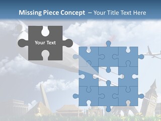 Wing Stars Land PowerPoint Template