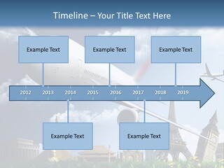 Wing Stars Land PowerPoint Template