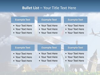 Wing Stars Land PowerPoint Template