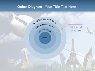 Wing Stars Land PowerPoint Template
