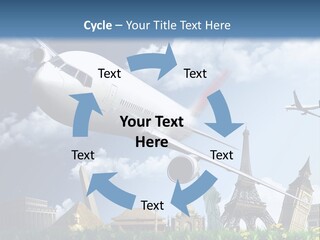 Wing Stars Land PowerPoint Template