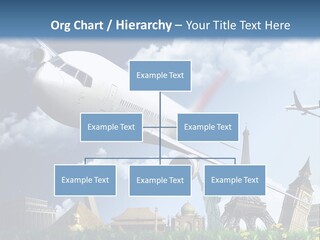 Wing Stars Land PowerPoint Template