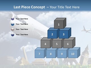 Wing Stars Land PowerPoint Template