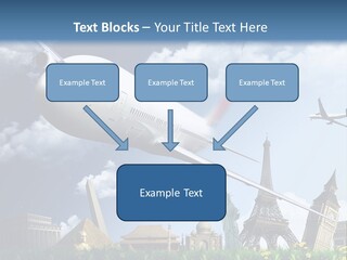 Wing Stars Land PowerPoint Template