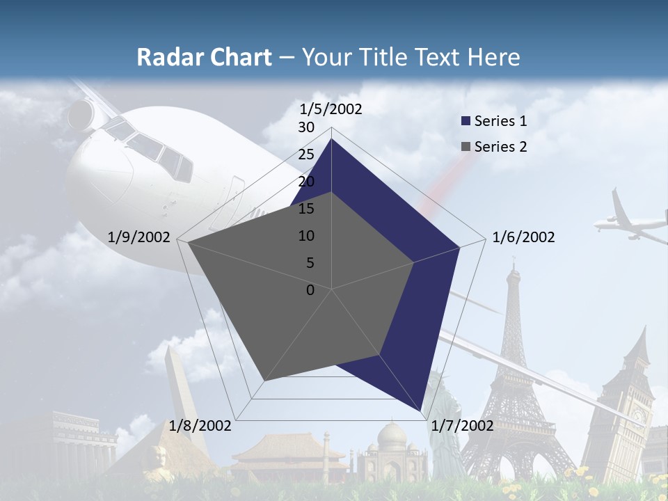 Wing Stars Land PowerPoint Template