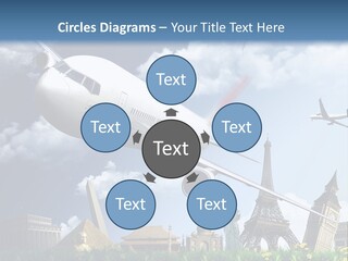 Wing Stars Land PowerPoint Template