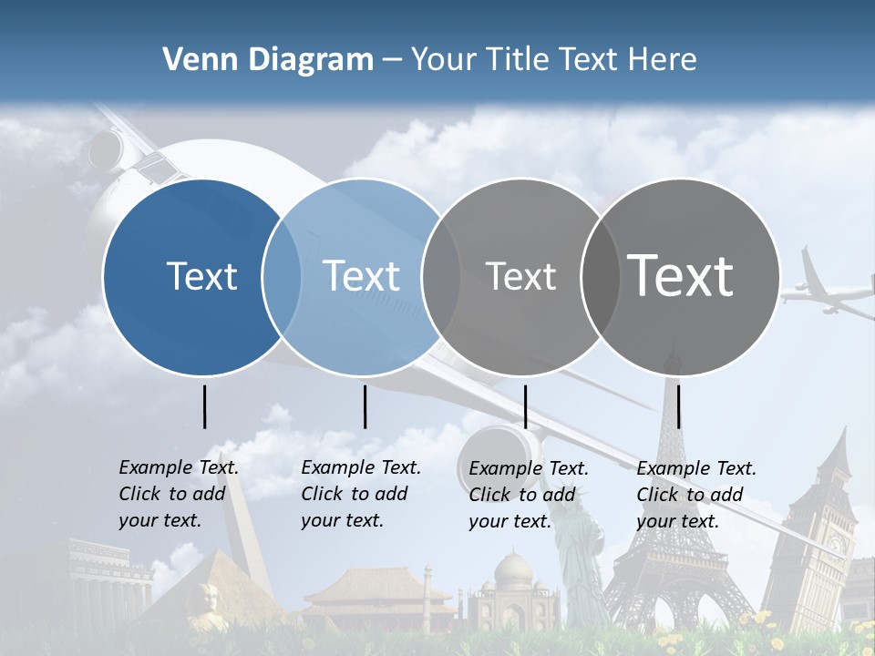 Wing Stars Land PowerPoint Template