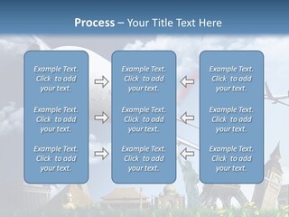 Wing Stars Land PowerPoint Template