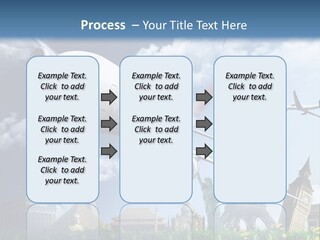 Wing Stars Land PowerPoint Template