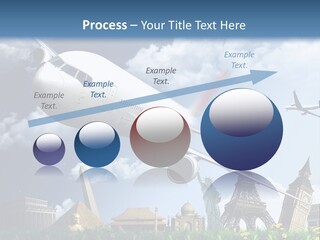 Wing Stars Land PowerPoint Template