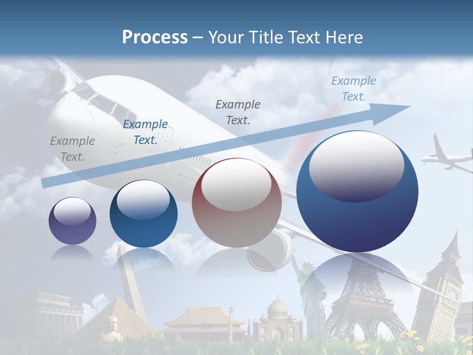 Wing Stars Land PowerPoint Template