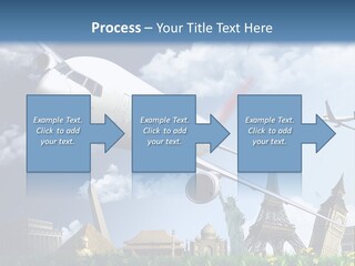 Wing Stars Land PowerPoint Template