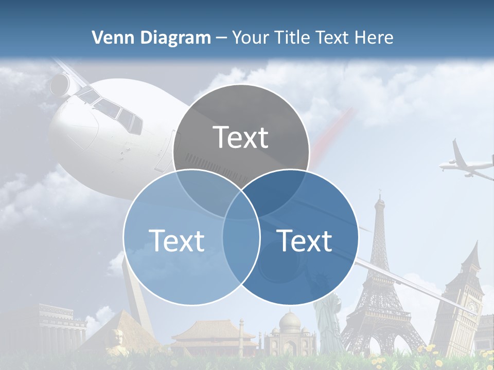 Wing Stars Land PowerPoint Template