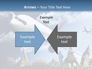 Wing Stars Land PowerPoint Template