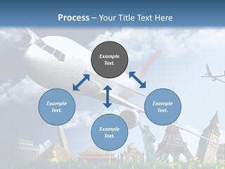 Wing Stars Land PowerPoint Template