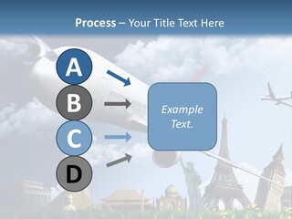 Wing Stars Land PowerPoint Template