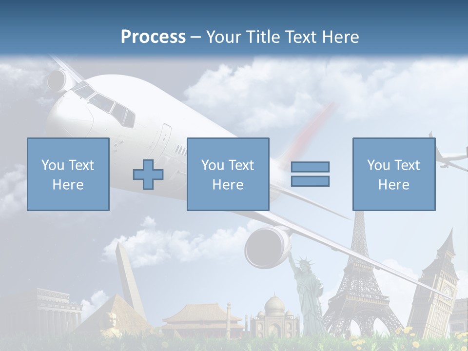 Wing Stars Land PowerPoint Template