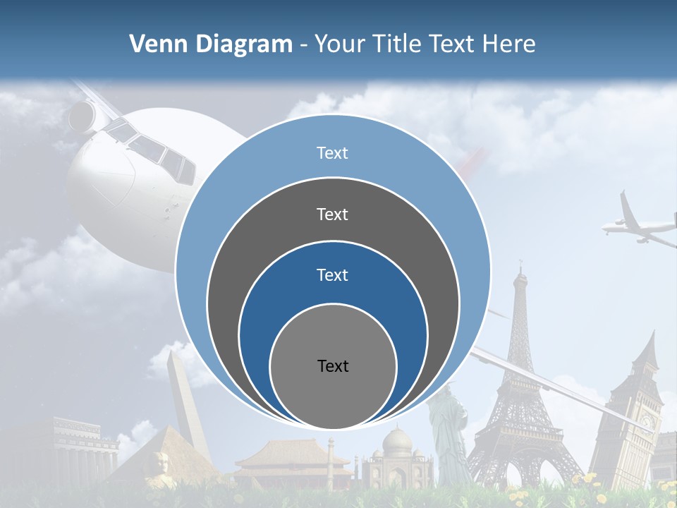 Wing Stars Land PowerPoint Template