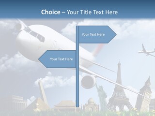 Wing Stars Land PowerPoint Template