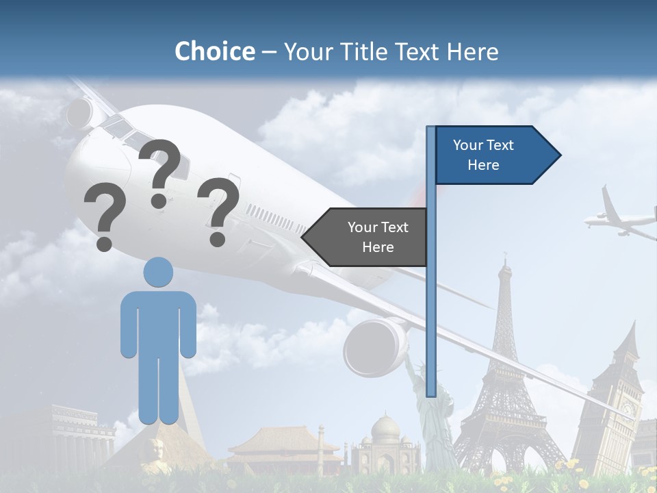Wing Stars Land PowerPoint Template