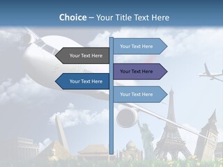 Wing Stars Land PowerPoint Template