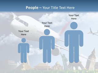 Wing Stars Land PowerPoint Template