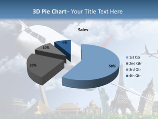 Wing Stars Land PowerPoint Template