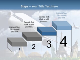 Wing Stars Land PowerPoint Template