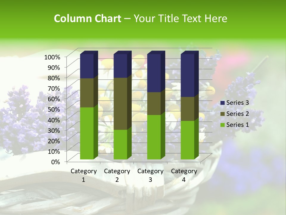 Ernte Dekoration Nat PowerPoint Template