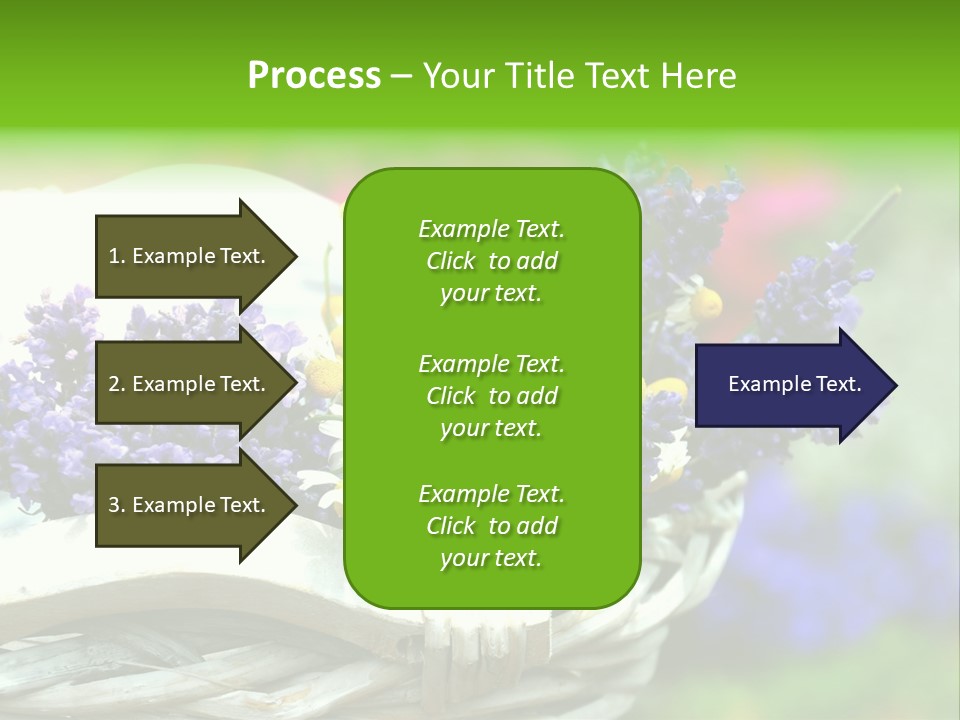 Ernte Dekoration Nat PowerPoint Template