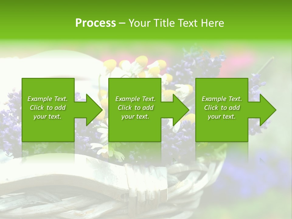 Ernte Dekoration Nat PowerPoint Template