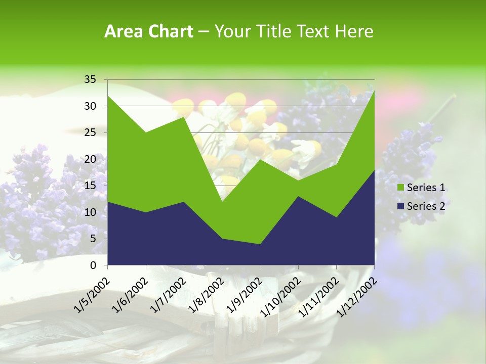 Ernte Dekoration Nat PowerPoint Template