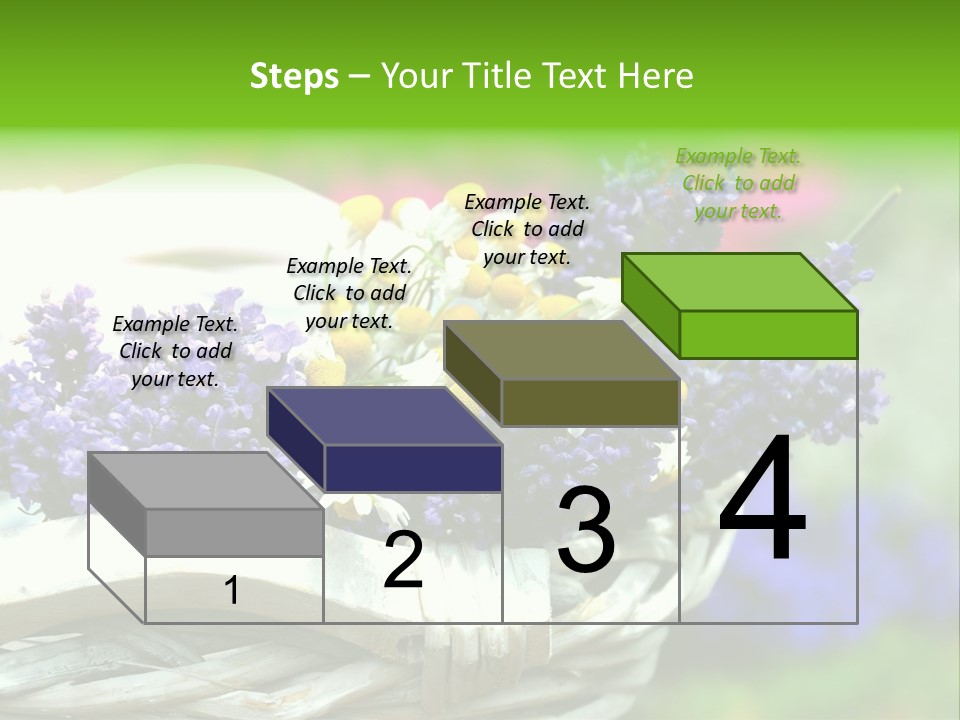 Ernte Dekoration Nat PowerPoint Template