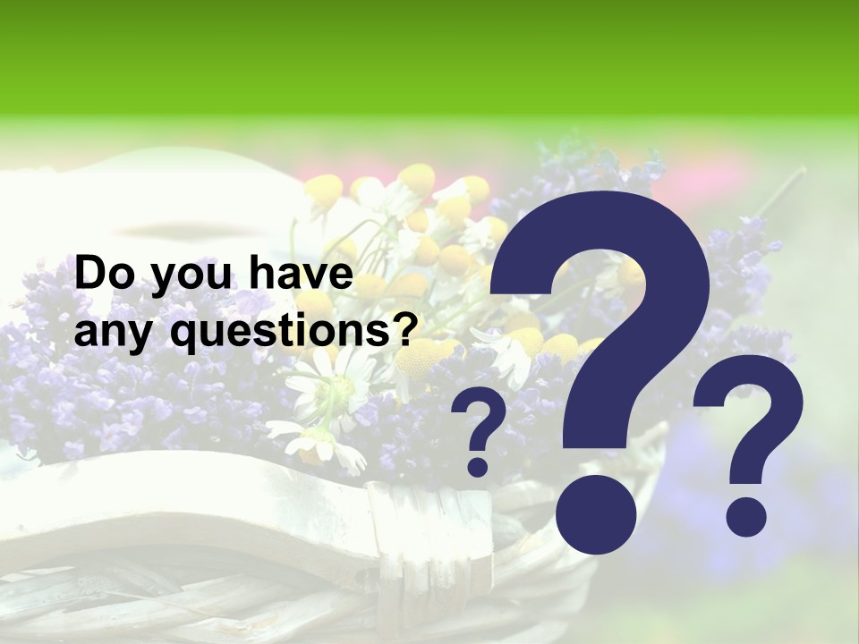 Ernte Dekoration Nat PowerPoint Template