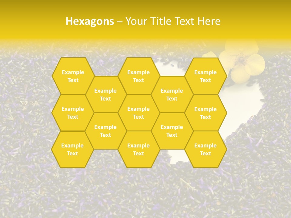 Amour Campagne Carte PowerPoint Template