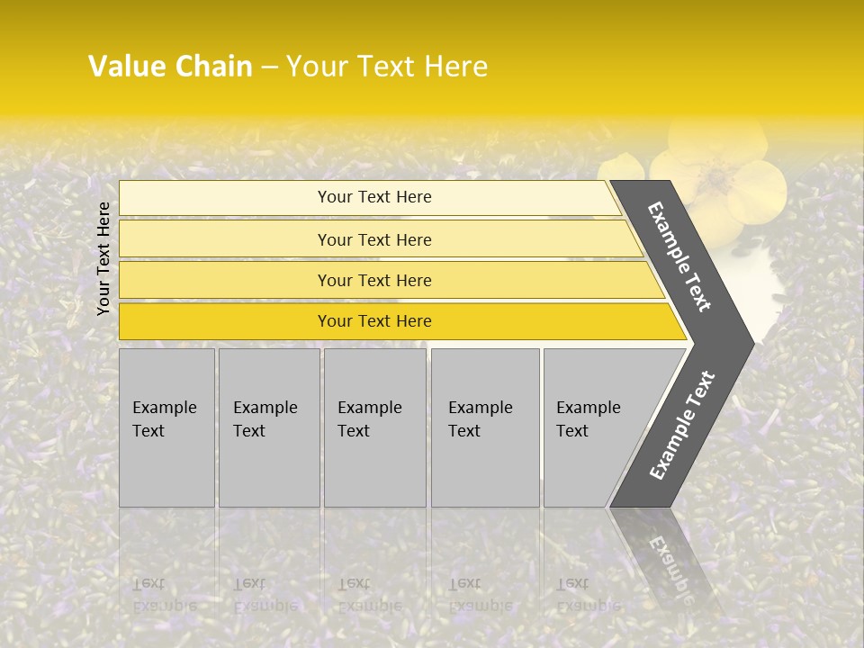 Amour Campagne Carte PowerPoint Template