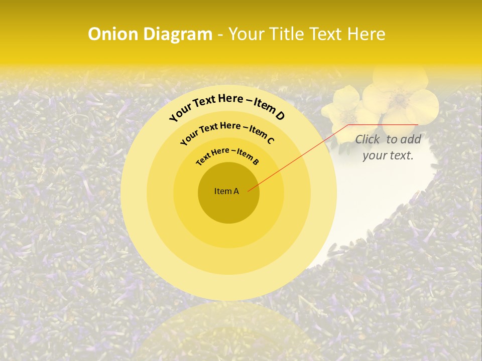 Amour Campagne Carte PowerPoint Template