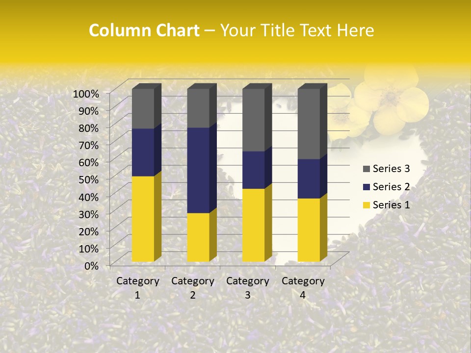 Amour Campagne Carte PowerPoint Template