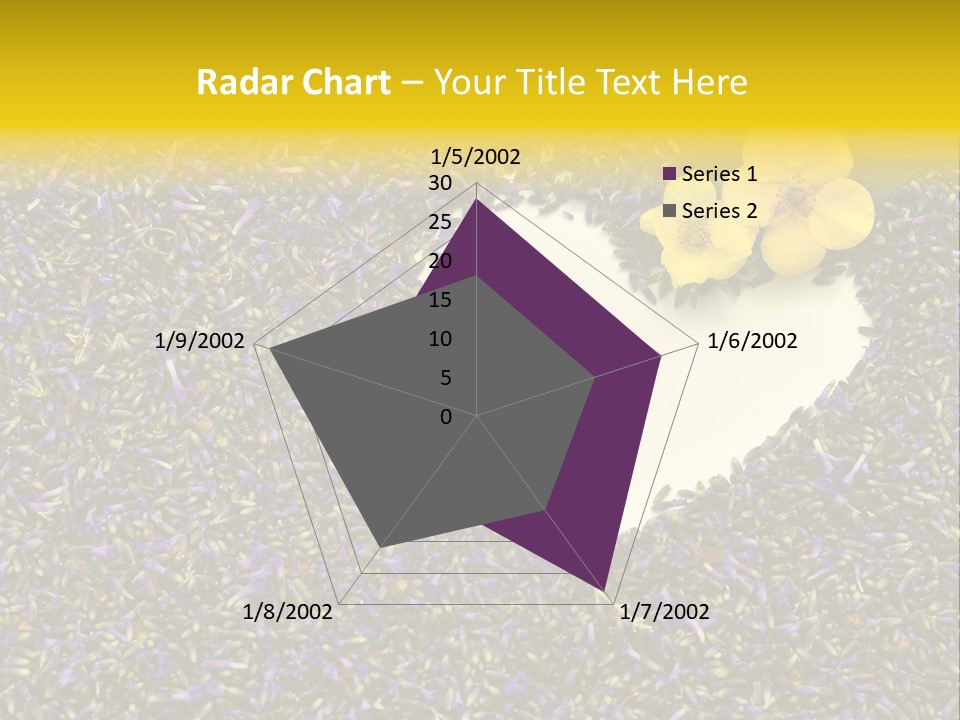 Amour Campagne Carte PowerPoint Template